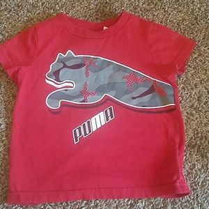 Puma t shirt and shorts